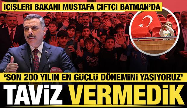 Bakan &Ccedil;ift&ccedil;i: 'Herhangi bir taviz vermedik, son 200 yılın en g&uuml;&ccedil;l&uuml; d&ouml;nemini yaşıyoruz'