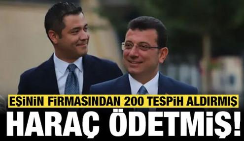 Bir skandal daha: Eşinin firmasından 200 tespih aldırıp haraç ödetmiş!