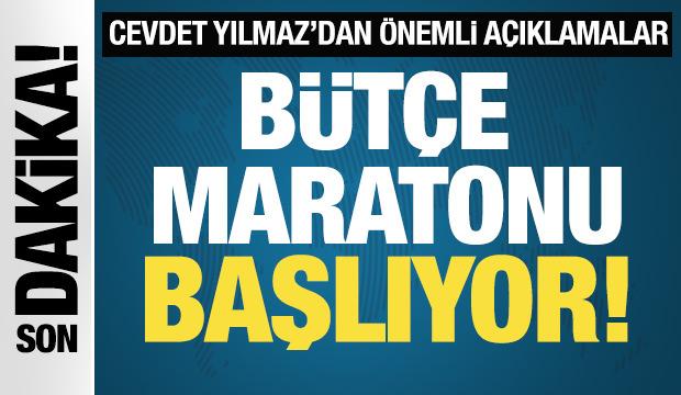 SON DAKİKA! Cevdet Yılmaz: Bütçemiz kalıcı refaha odaklı
