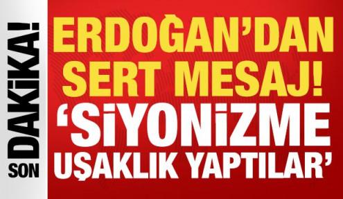 Cumhurbaşkanı Erdoğan'dan önemli açıklamalar: FETÖ Siyonizme uşaklık yaptı