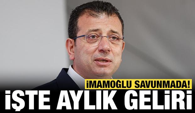 Ekrem İmamoğlu aylık gelirini açıkladı!