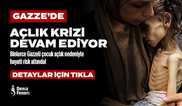 Gazze'de a&ccedil;lık devam ediyor! Binlerce &ccedil;ocuk risk altında