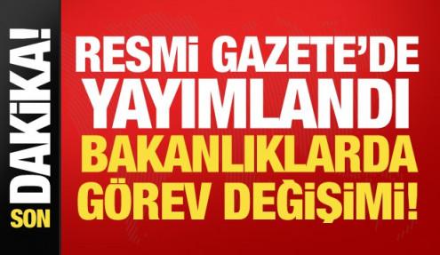 Hazine ve Maliye Bakanlığı’nda yeni atama! Resmi Gazete'de yayımlandı 
