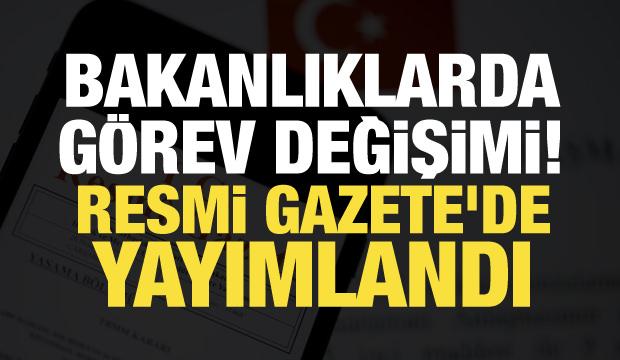 Hazine ve Maliye Bakanlığında yeni atama! Resmi Gazete'de yayımlandı 