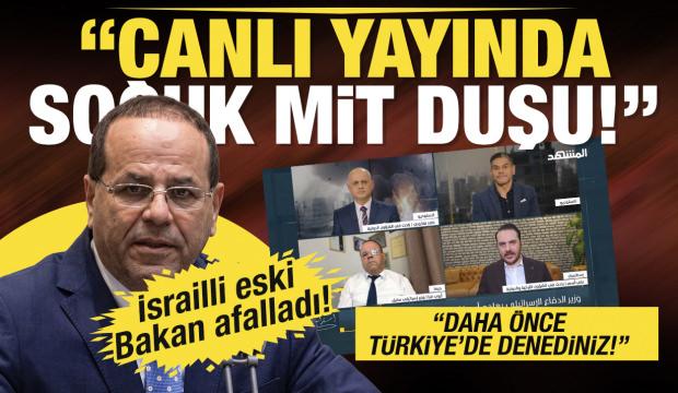 İsrailli eski Bakan Kara'ya canlı yayında soğuk MİT duşu! Ali Asmer: Denediniz, olmadı