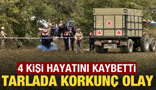 Kastamonu'da tarlada silahlı kavga: 4 ölü