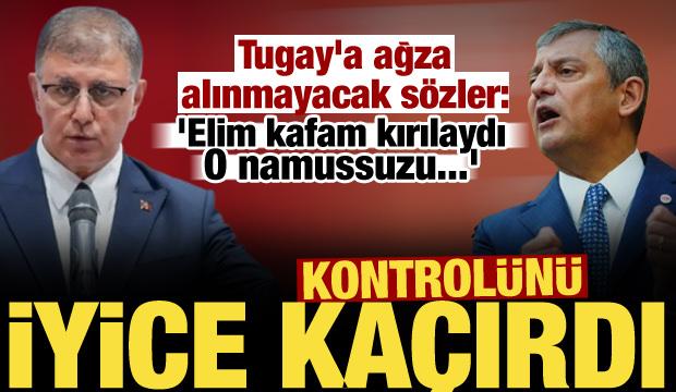 Özgür Özel yine kontrolden çıktı! Cemil Tugay'a ağza alınmayacak sözler: O namussuzu...