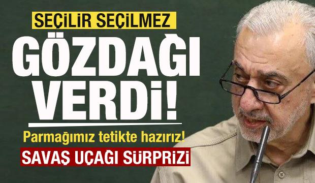 Seçilir seçilmez gözdağı verdi: Parmağımız tetikte hazırız! Savaş uçağı sürprizi
