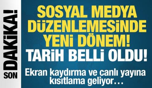 Son Dakika: Sosyal medya düzenlemesinde yeni dönem! Tarih belli oldu! İşte yeni kurallar