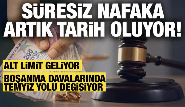S&uuml;resiz nafaka tarih oluyor! Alt limit yolda