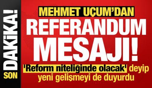 Son dakika: Mehmet Uçum seçimler için 'netleşti' deyip tarihi duyurdu!