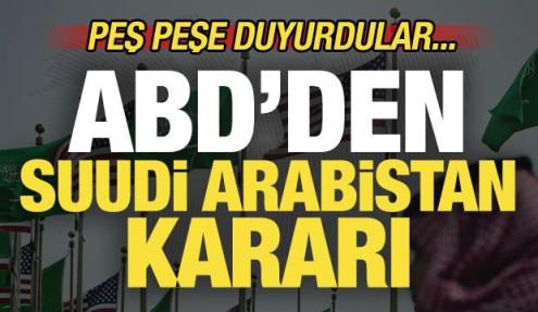 ABD'den son dakika Suudi Arabistan kararı! 'Ülkeyi terk edin' deyip duyurdular...
