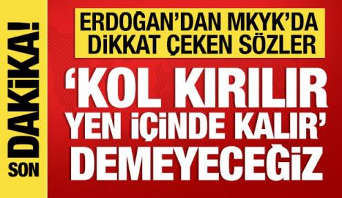 AK Parti MKYK'da Cumhurbaşkanı Erdoğan'ın sözleri dikkat çekti