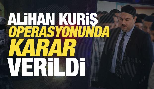 Alihan Kuriş su&ccedil; &ouml;rg&uuml;t&uuml; soruşturmasında karar verildi
