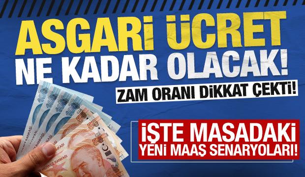 Asgari ücret ne kadar olacak? İşte masadaki yeni senaryolar