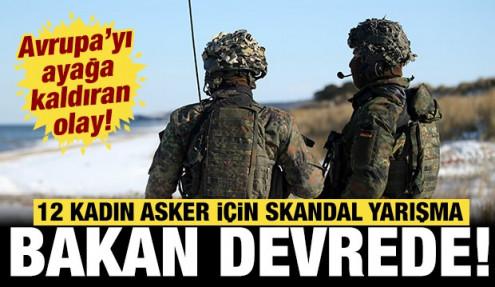 Askerlerden skandal yarışma: Ülkeyi ayağa kaldıran rezillik! Bakan devreye girdi...