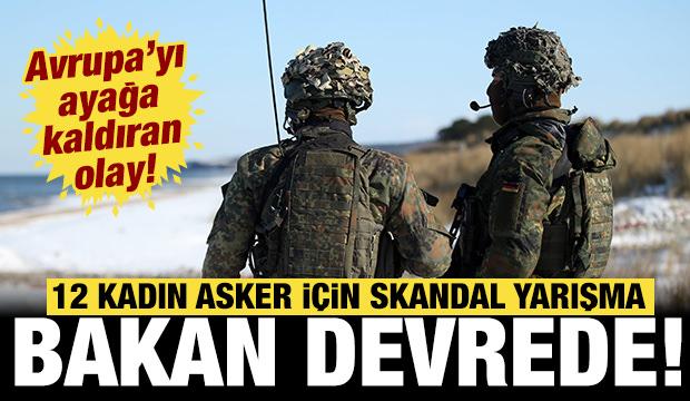 Askerlerden skandal yarışma: Ülkeyi ayağa kaldıran rezillik! Bakan devreye girdi...