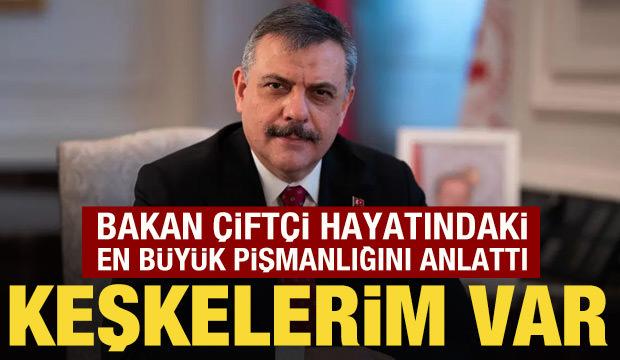 Bakan &Ccedil;ift&ccedil;i hayatındaki en b&uuml;y&uuml;k pişmanlığını anlattı
