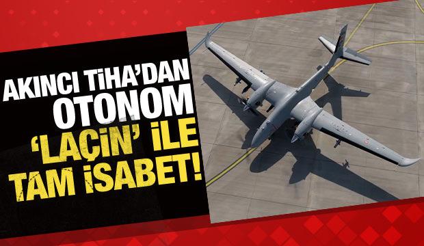BAYKAR AKINCI TİHA&rsquo;dan Otonom LA&Ccedil;İN ile Tam İsabet!