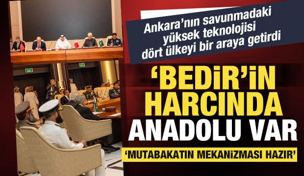 Bedir'in harcında Anadolu var: Ankara'nın savunma gücü dört ülkeyi buluşturdu