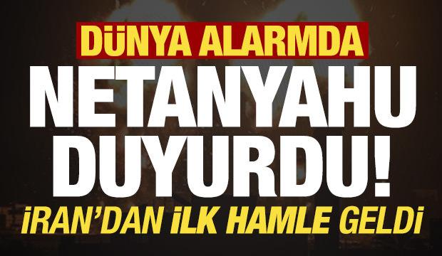 Dünya alarmda! Netanyahu talimatı duyurdu, İran'dan ilk hamle geldi...