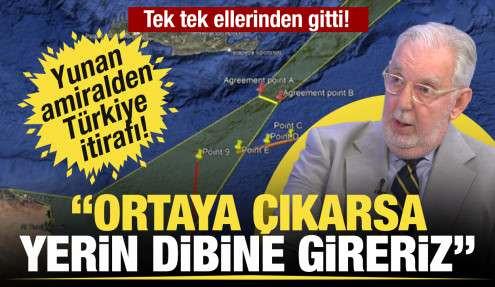 Eski Yunan amiral Egolfopulos'tan Türkiye itirafı: Ortaya çıkarsa yerin dibine gireriz
