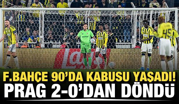 Fenerbahçe 90'da şoku yaşadı! 2-0'dan döndüler