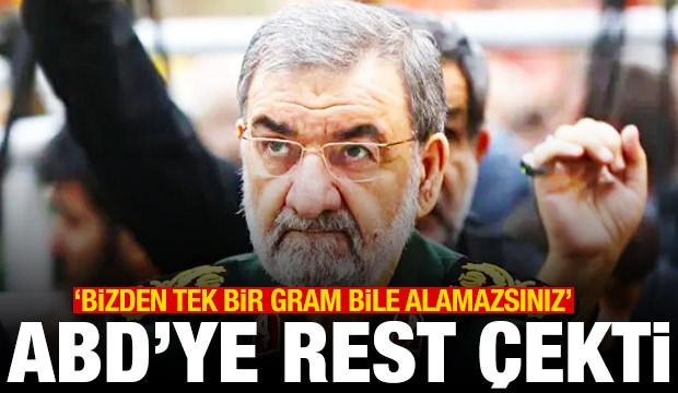 ABD'ye rest: İran'dan 1 gram bile uranyum çıkarılmayacak
