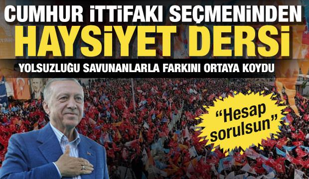 Kirli &ccedil;arkı savunan muhalefet se&ccedil;meniyle hesap soran Cumhur İttifakı arasındaki u&ccedil;urum