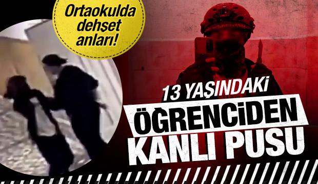 Ortaokulda dehşet sa&ccedil;tı: Romanya'da 13 yaşındaki &ouml;ğrenciden kanlı pusu