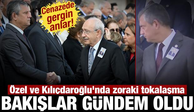 Özel ile Kılıçdaroğlu aynı törende! Yüz ifadesi gündem oldu