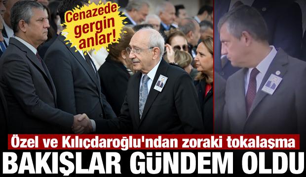 Özel ile Kılıçdaroğlu aynı törende! Yüz ifadesi gündem oldu