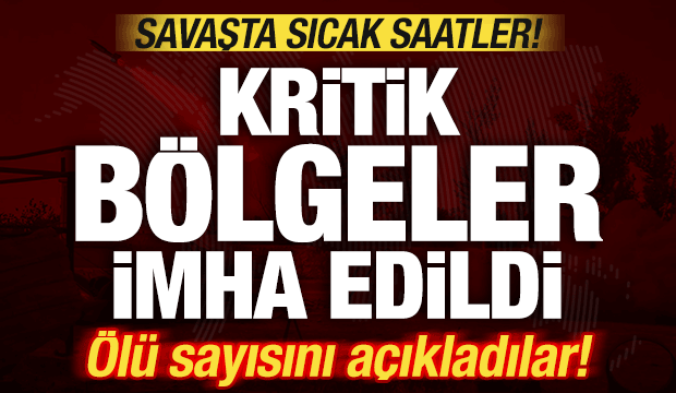 Savaşta korkunç bilanço! Ölü sayısını açıkladılar! Kritik askeri bölge imha edildi