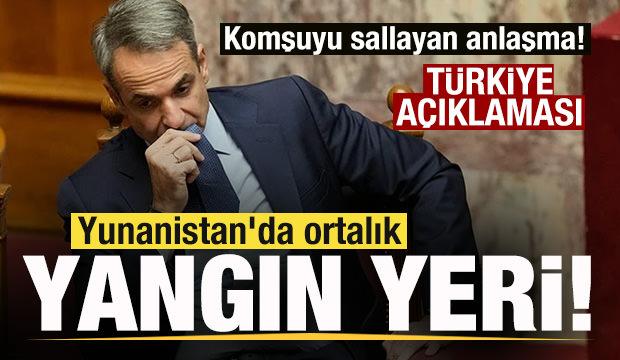 Tarihi anlaşma onaylandı! ﻿Komşuda ortalık yangın yeri! son dakika Türkiye açıklaması
