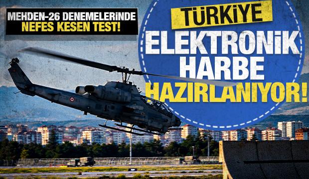 Türkiye elektronik harbe hazırlanıyor! MEHDEN-26 denemelerinde nefes kesen test!