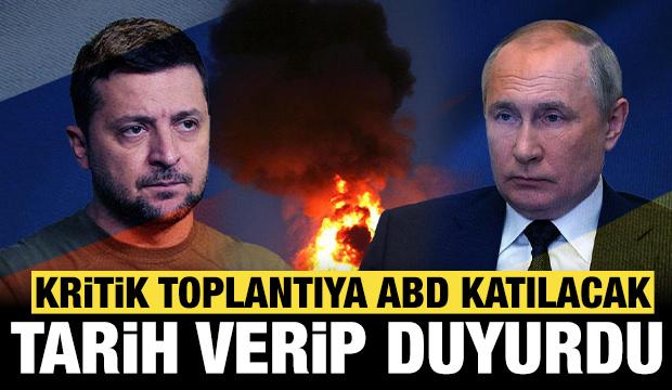 Zelenski resmen duyurdu: Kasım ayında ABD'nin de katıldığı &uuml;&ccedil;l&uuml; toplantı!