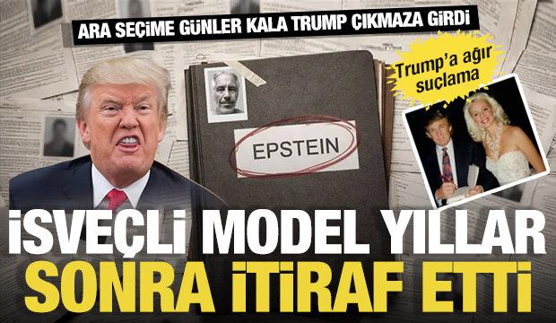 ABD’de ara seçim öncesi Trump hakkında Jeffrey Epstein bağlantılı ağır tecavüz suçlaması
