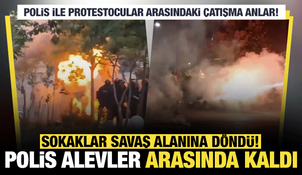 Arnavutluk sokakları savaş alanına d&ouml;nd&uuml;