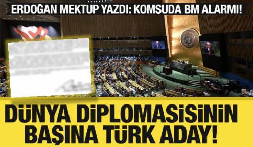 BM zirvesine Türk aday: Yunan basınında alarm!