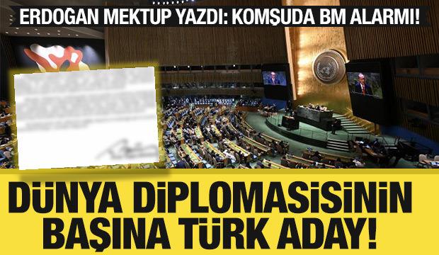 BM zirvesine Türk aday: Yunan basınında alarm!