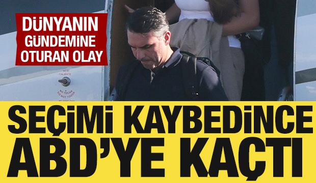 Brezilya'da seçimi kaybetti: ABD'ye kaçtı