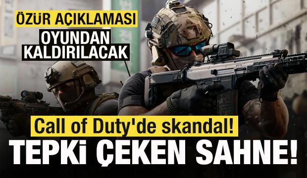 Call of Duty'de skandal! Tepki çeken sahne! Özür dileyip duyurdu: Oyundan kaldıracağız
