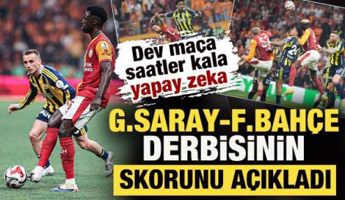 Dev maça saatler kala yapay zeka, Galatasaray-Fenerbahçe maçının skorunu açıkladı