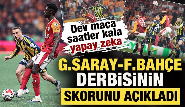 Dev maça saatler kala yapay zeka, Galatasaray-Fenerbahçe maçının skorunu açıkladı
