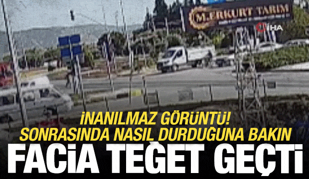 Dikkatsiz yaya &ouml;l&uuml;mden d&ouml;nd&uuml;: S&uuml;r&uuml;c&uuml;n&uuml;n refleksi faciayı &ouml;nledi