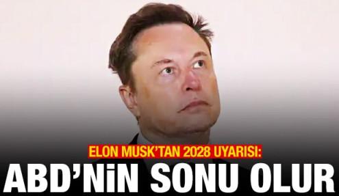 Elon Musk'tan 2028 uyarısı: ABD için oyunun sonu olur