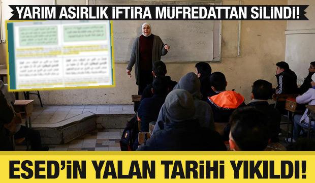  Esed’in yalan tarihi yıkıldı: 