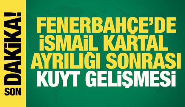 Fenerbah&ccedil;e'den İsmail Kartal ayrılığı sonrası son dakika Kuyt a&ccedil;ıklaması 