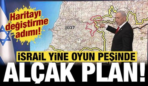 İsrail yine oyun peşinde: Alçak plan deşifre oldu! Haritayı değiştirecekler...