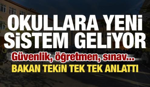 Okullarda yeni dönem başlıyor! Güvenlik, öğretmen ve sınav sisteminde değişiklik